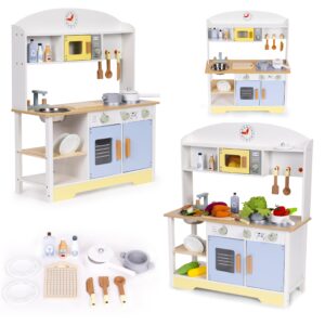 ECOTOYS Dětská kuchyňka s příslušenstvím MILA vícebarevná