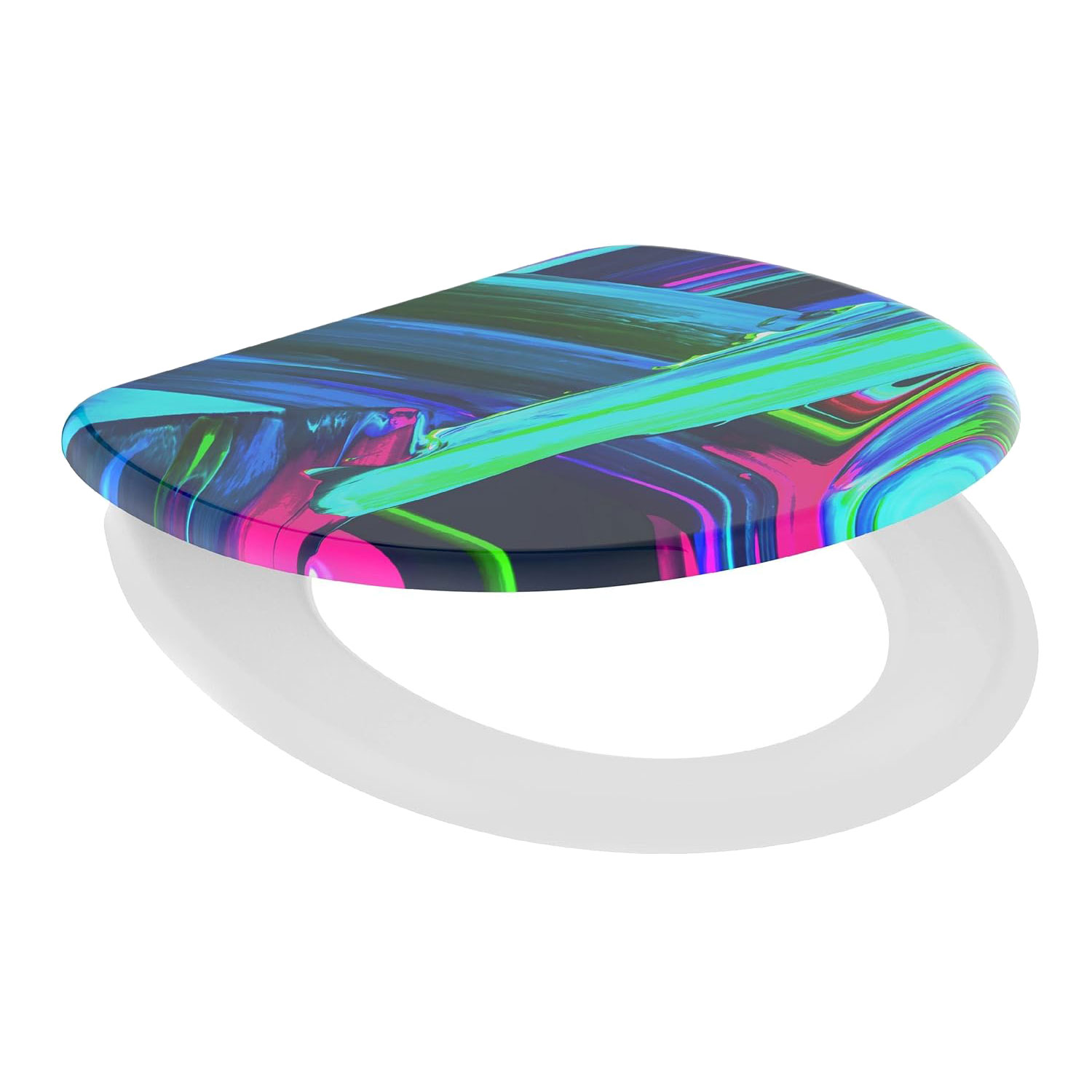 Eisl Sanitär WC prkénko Duroplast Soft Close Neon Paint 82191 - Obrázek 2
