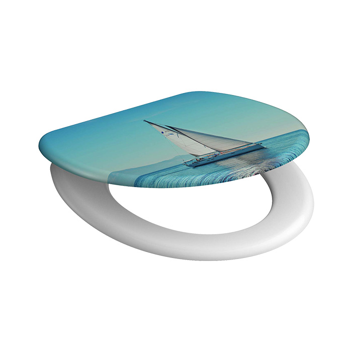 Eisl Sanitär WC prkénko Duroplast Soft Close Sailing 82148 - Obrázek 2