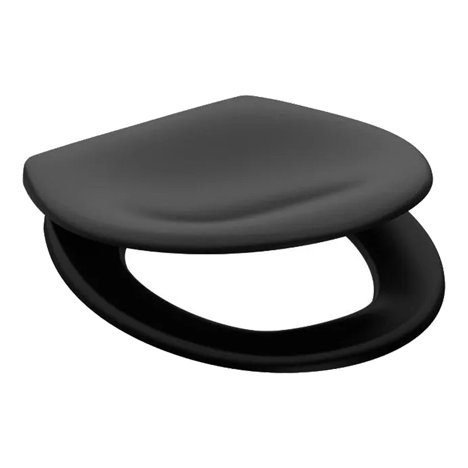 Eisl Sanitär WC prkénko Duroplast Soft Close Schwarz 82410 - Obrázek 2