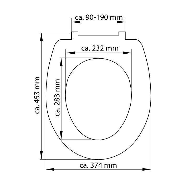 Eisl Sanitär WC prkénko Duroplast Soft Close Sunset Sky 82378 - Obrázek 2
