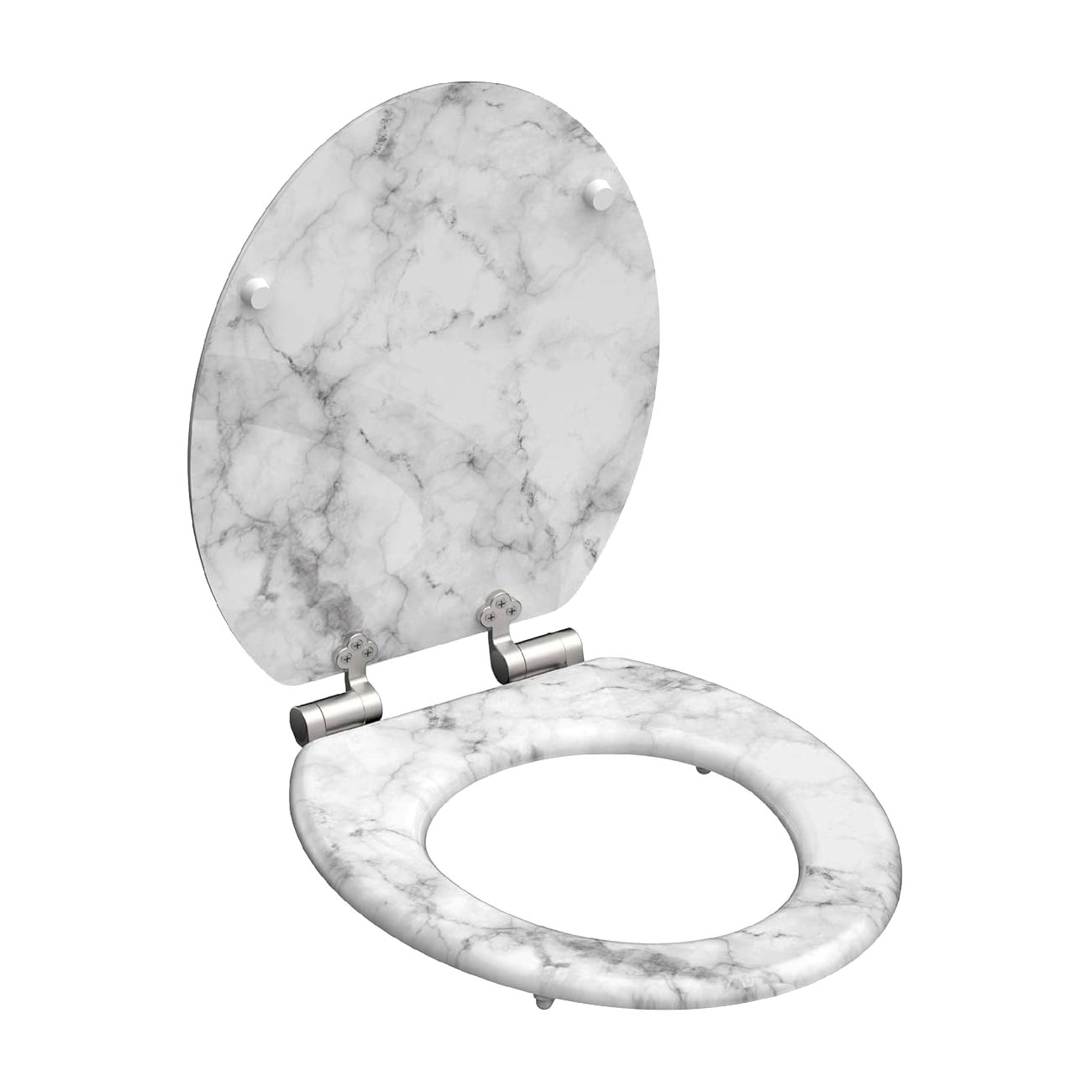 Eisl Sanitär WC prkénko MDF Soft Close Marmor Stone 80194 - Obrázek 2