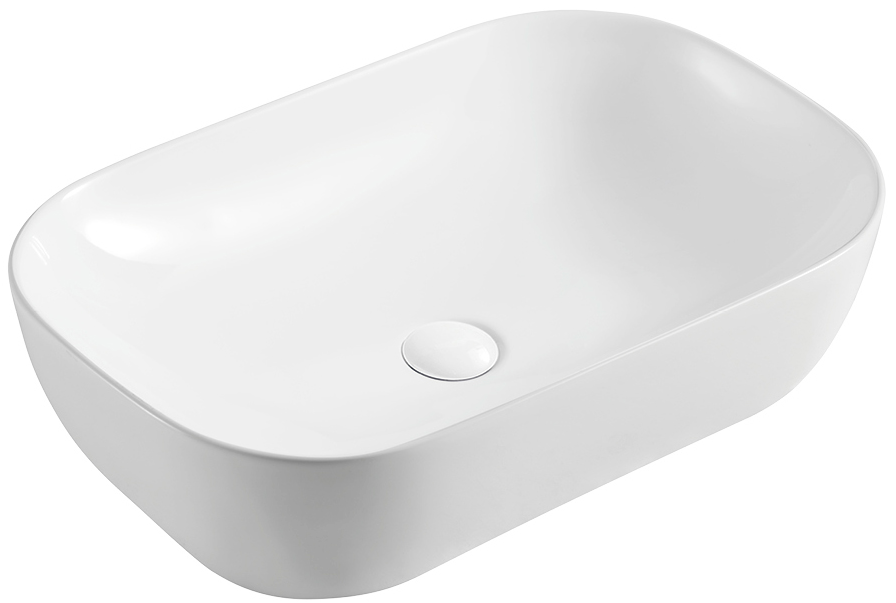 Hydroland Keramické umyvadlo na desku Bora 61x40