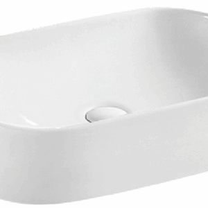 Hydroland Keramické umyvadlo na desku Kinga 52x33 cm