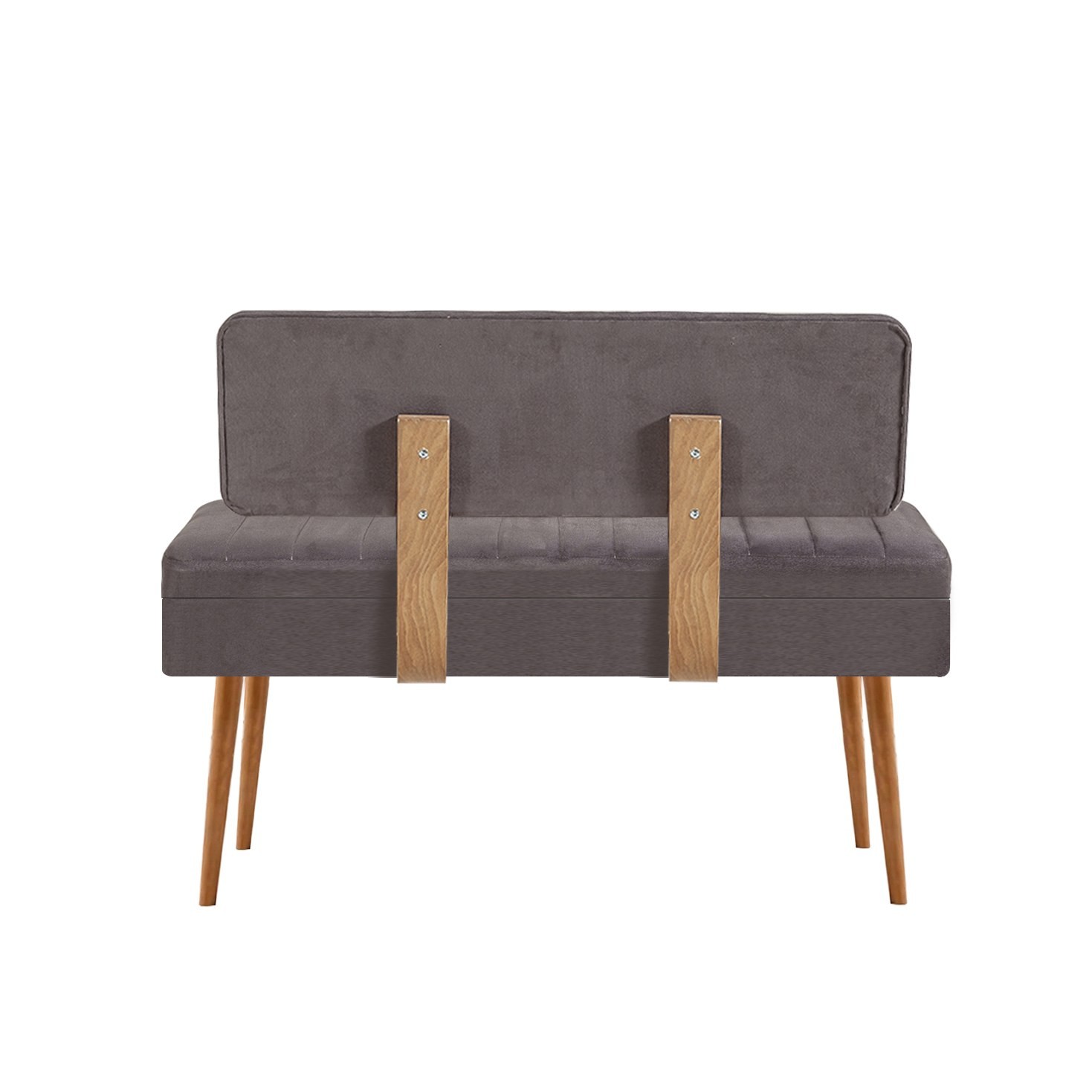 Kalune Design Lavice VINA II s úložným prostorem 110 cm borovice atlantic/antracitově šedá - Obrázek 2