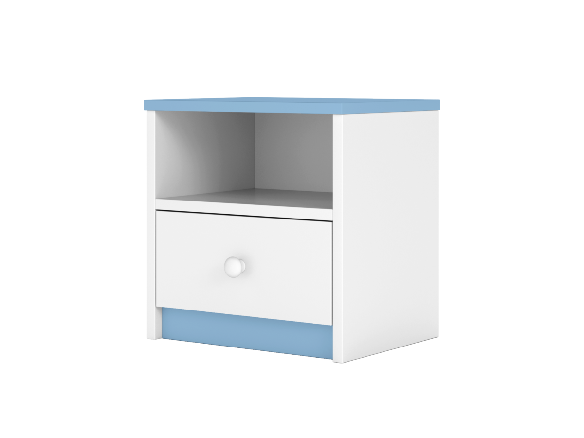 Kocot kids Dětský noční stolek Babydreams 40 cm modrý - Obrázek 2