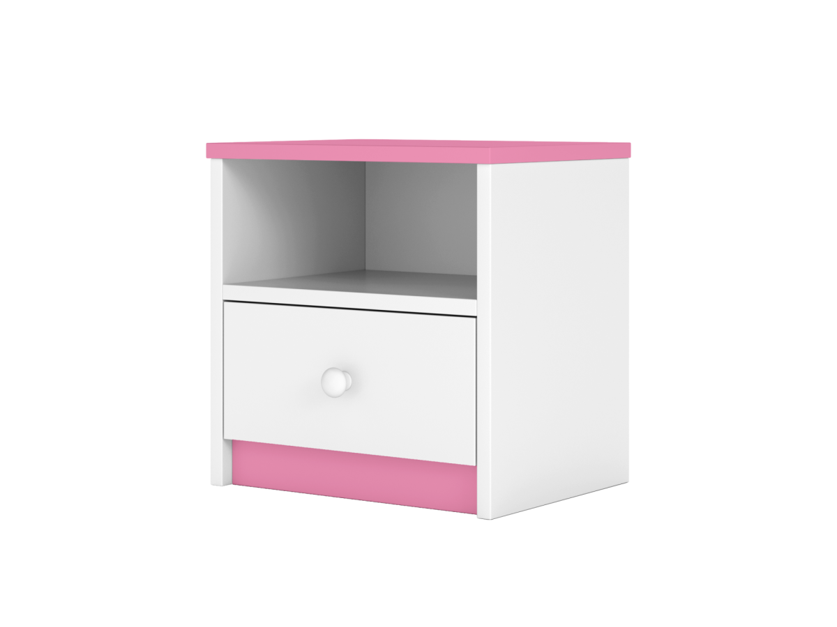 Kocot kids Dětský noční stolek Babydreams 40 cm růžový - Obrázek 2