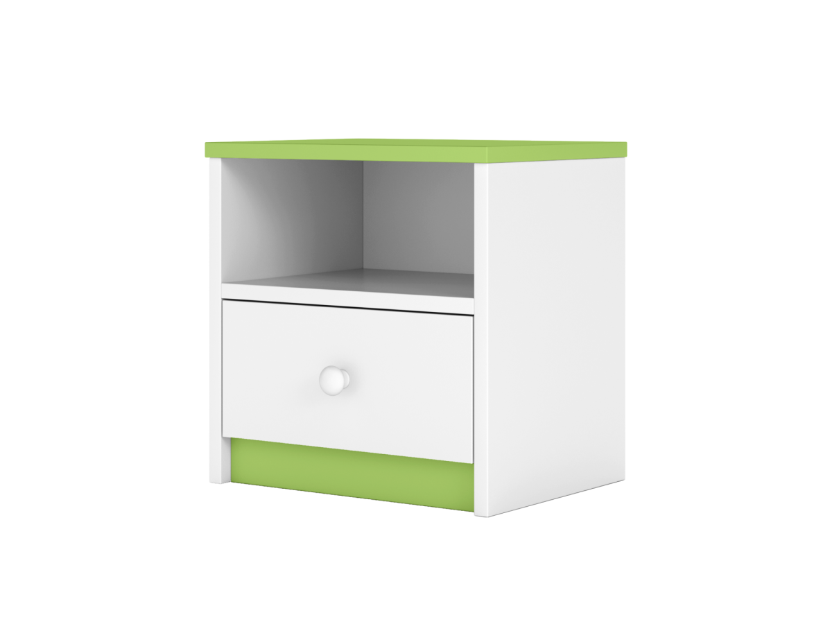 Kocot kids Dětský noční stolek Babydreams 40 cm zelený - Obrázek 2