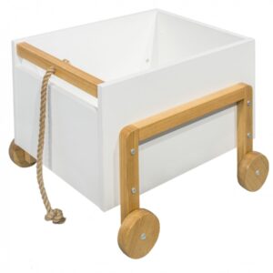 Kocot kids Dětský úložný box Victor 60 cm bílý