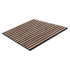 Lameo Akustický dýhovaný panel 3D - americký ořech 60x60cm