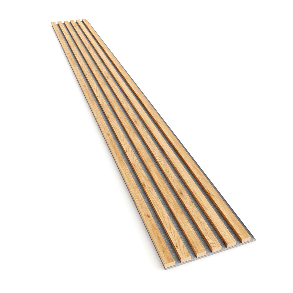 Lameo Akustický panel na filcu - přírodní dub 30x275cm - Obrázek 2