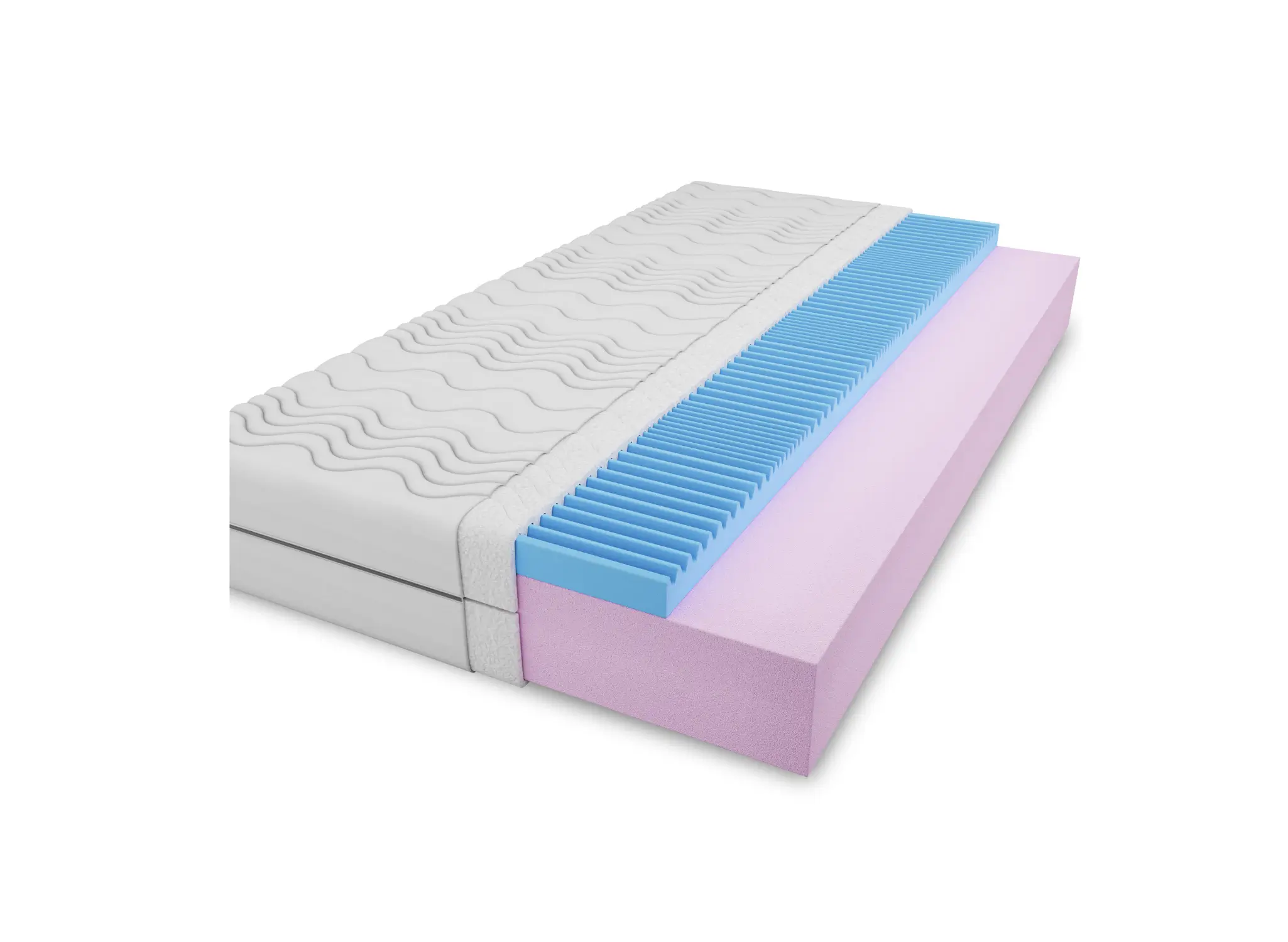 Legno Pěnová matrace Gemini 14 cm s profilovanou pěnou Rozměr (cm): 90x200