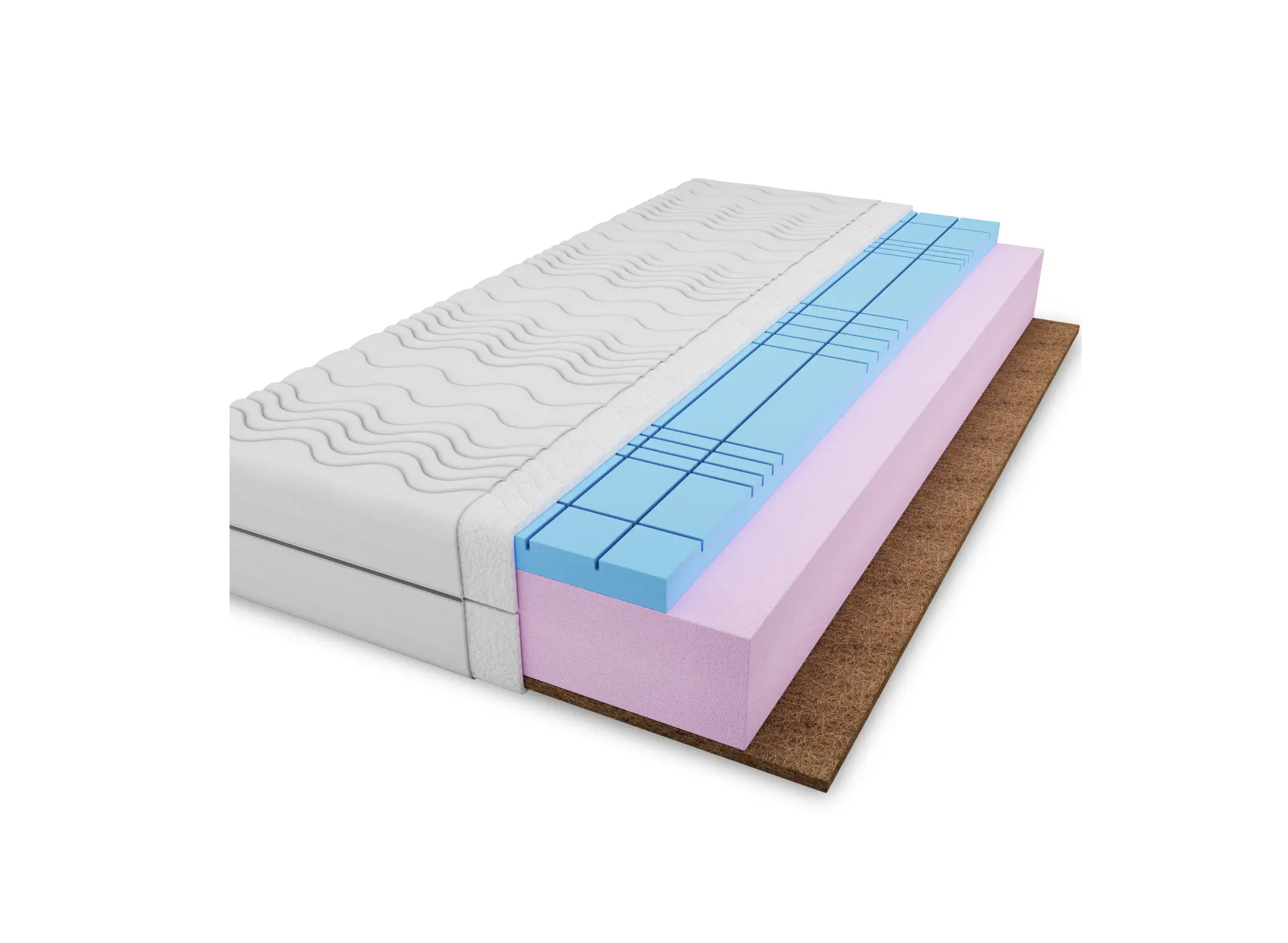 Legno Pěnová matrace Malia 15 cm s kokosovým vláknem