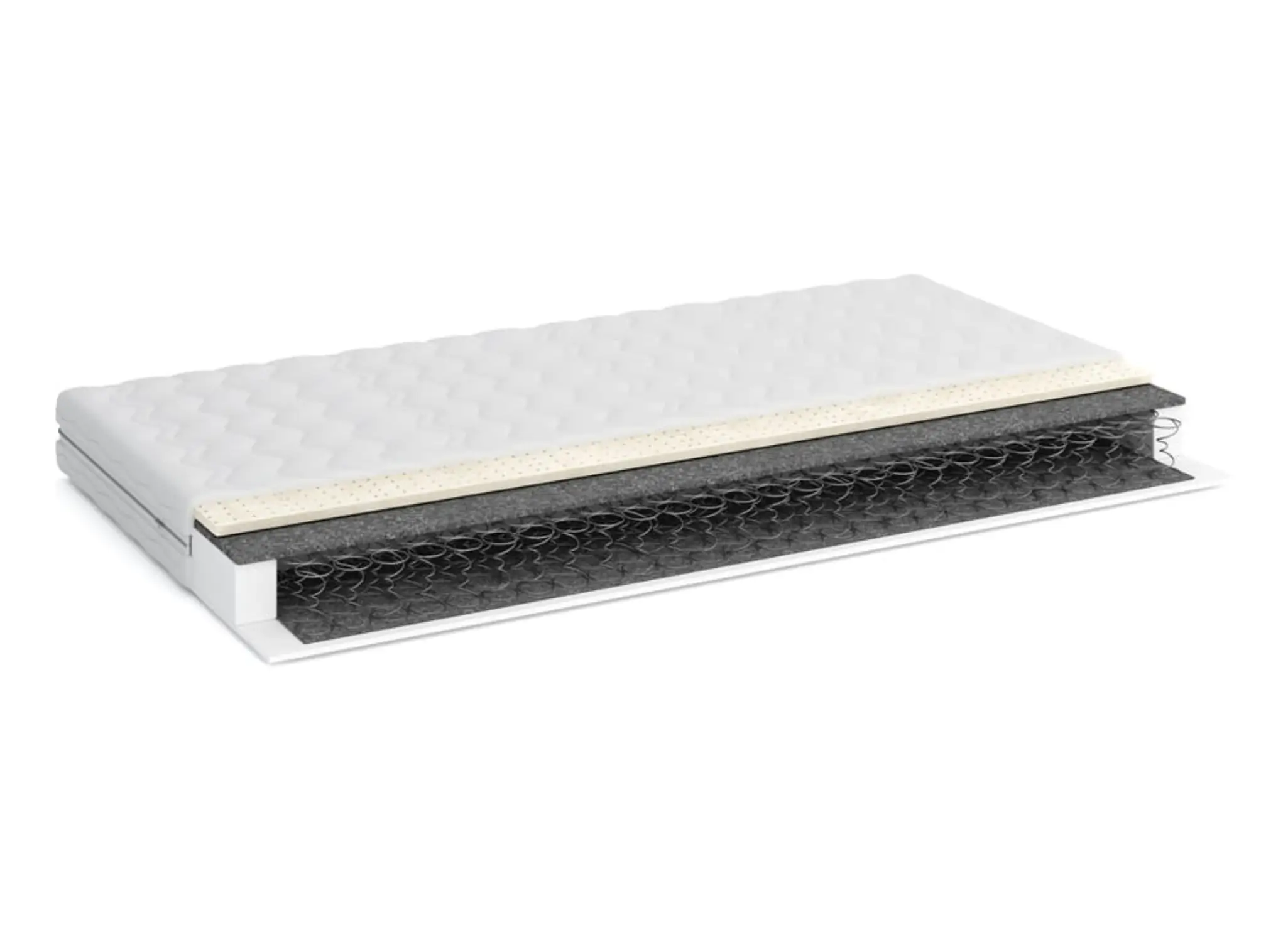 Legno Pružinová matrace Erni 13 cm s latexem středně tvrdá Rozměr (cm): 70x180 - Obrázek 2