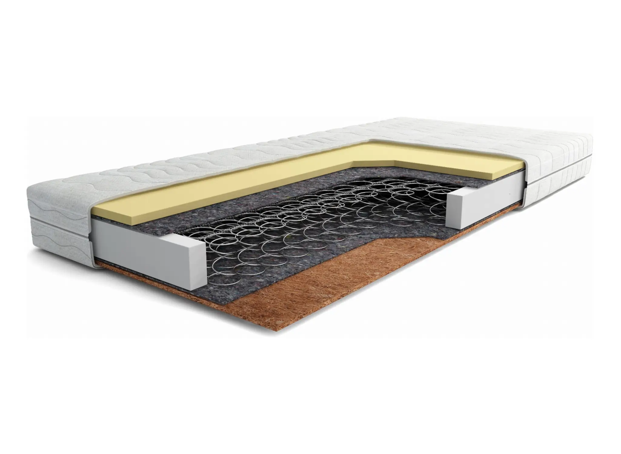 Legno Pružinová matrace Palo 14 cm s kokosem termoelastická středně tvrdá Rozměr (cm): 70x140 - Obrázek 2