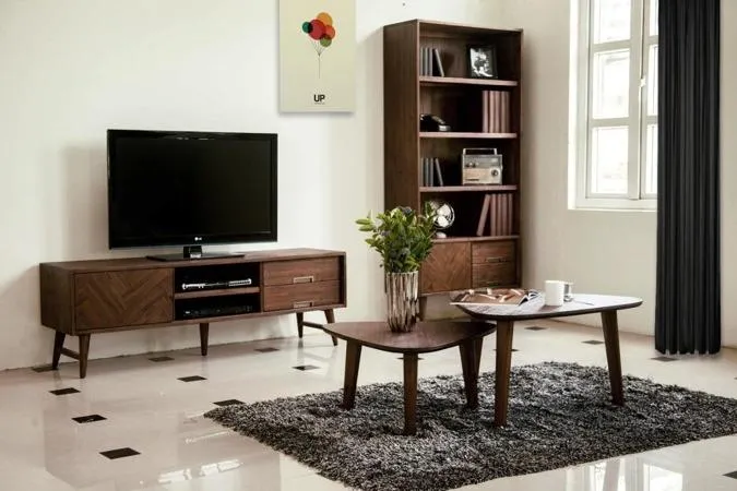 LivinHill Komoda Ashton 100 cm z masivu tmavě hnědá - Obrázek 2