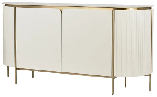 LivinHill Komoda Stilig 180 cm mramor/béžová