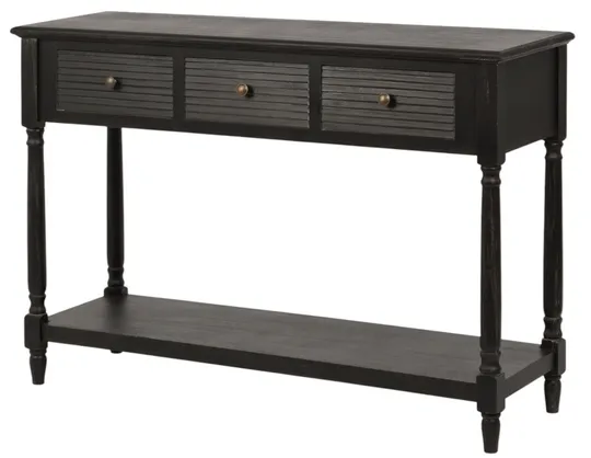 LivinHill Konzolový stolek Livorno 120 cm černý