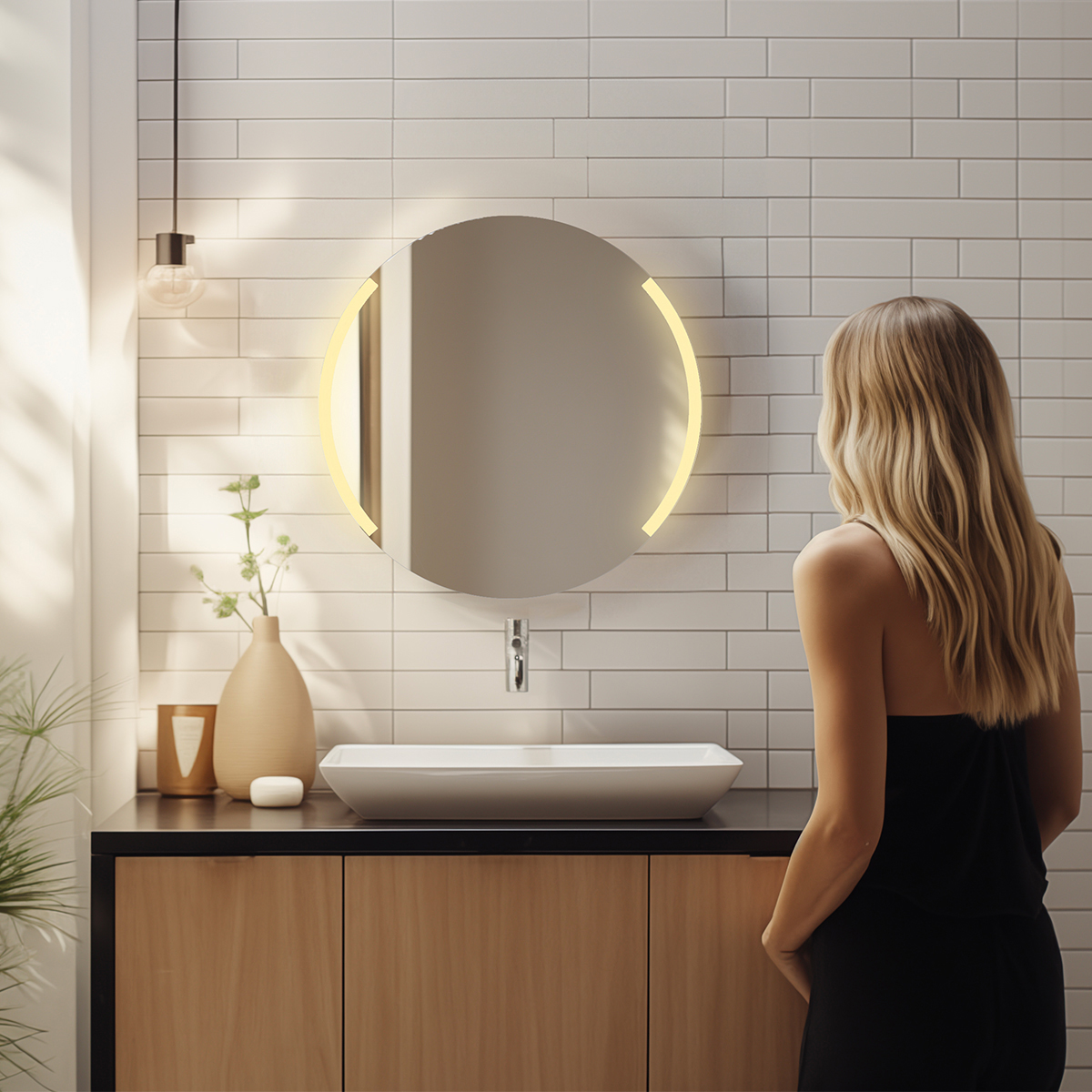 Nimco Kulaté LED zrcadlo pr. 600 - ZP 16000R - Obrázek 2