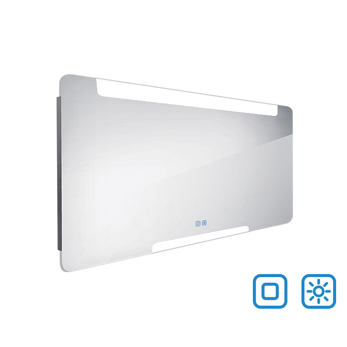 Nimco LED zrcadlo 1400x700 se dvěma dotykovými senzory - ZP 22008VX - Obrázek 2