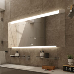 Nimco LED zrcadlo 1400x700 se dvěma dotykovými senzory - ZP 22008VX