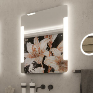 Nimco LED zrcadlo 600x800 se dvěma dotykovými senzory - ZP 18002VX
