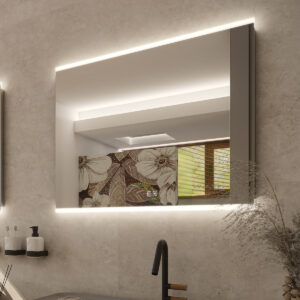 Nimco LED zrcadlo 800x700 se dvěma dotykovými senzory - ZP 12003VX