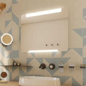 Nimco LED zrcadlo 900x700 - ZP 22019