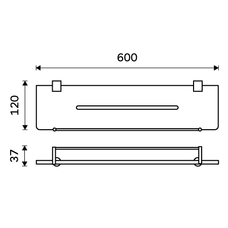60 cm IXI - BR X460-X-26