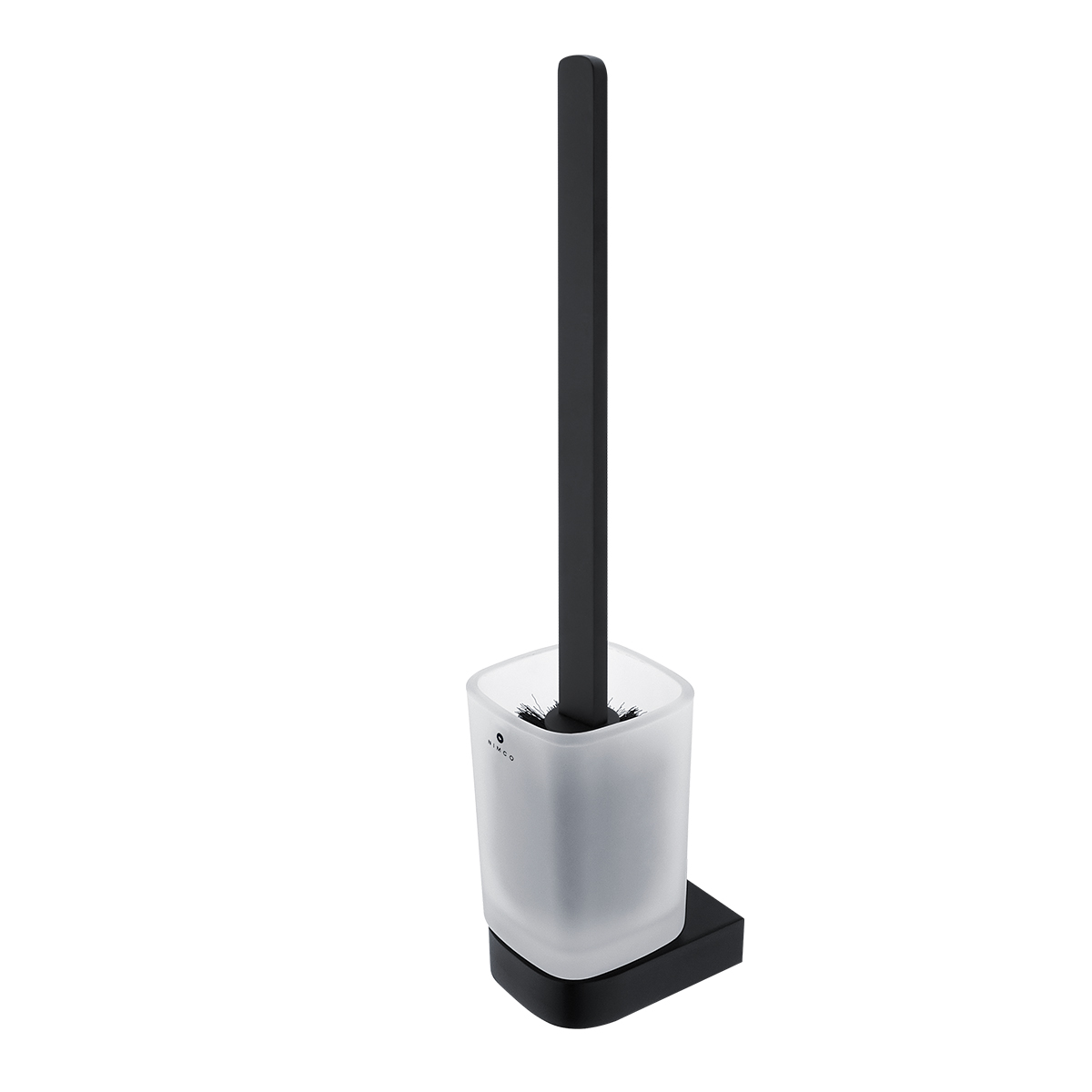 Nimco WC štětka s hranatou rukojetí NIKAU černá - NKC 30094CN-HR-90
