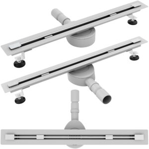 Odtokový žlab REA NEO ULTRA SLIM PRO INOX 80 cm