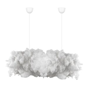 Opviq Závěsný lustr Serenity 90 cm bílý