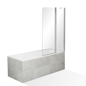 Roltechnik Outlet Dvojdílná otevíratelná vanová zástěna OBV2 Varianta: šířka: 120 cm