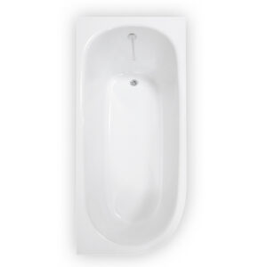 Roltechnik Outlet Obdélníková vana z litého mramoru STONE LONG 168x75 cm
