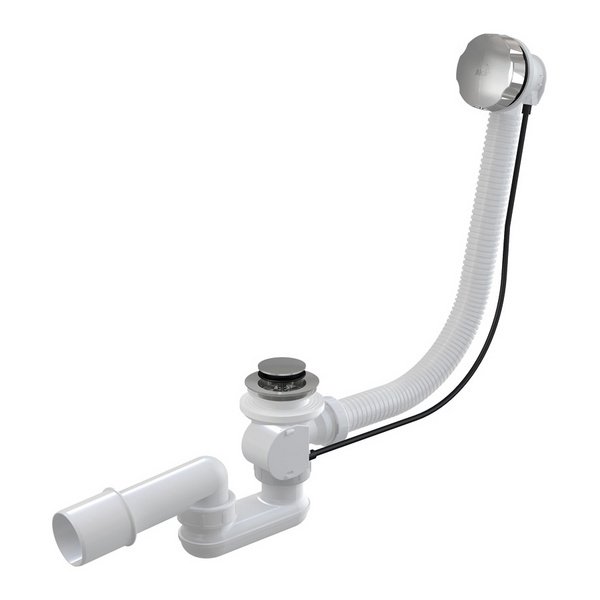 Roltechnik Outlet Sifon vanový automat Varianta: délka přepadu: 57 cm - (8100011)