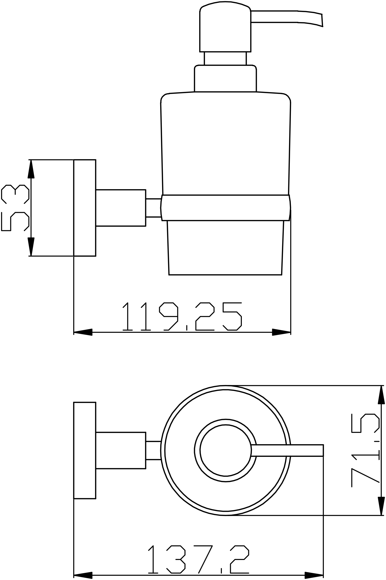 Metal Grey lesk