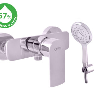 Slezák - RAV Sprchová baterie VLTAVA ECO se sprchovým setem - VTE481.5/1
