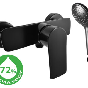 Slezák - RAV Sprchová baterie VLTAVA ECO se sprchovým setem - VTE481.5/1CMAT