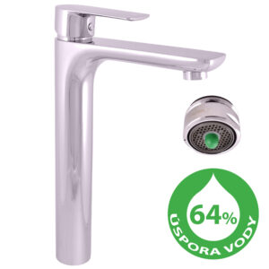 Slezák - RAV Umyvadlová vysoká baterie bez výpusti VLTAVA ECO - VTE430.x