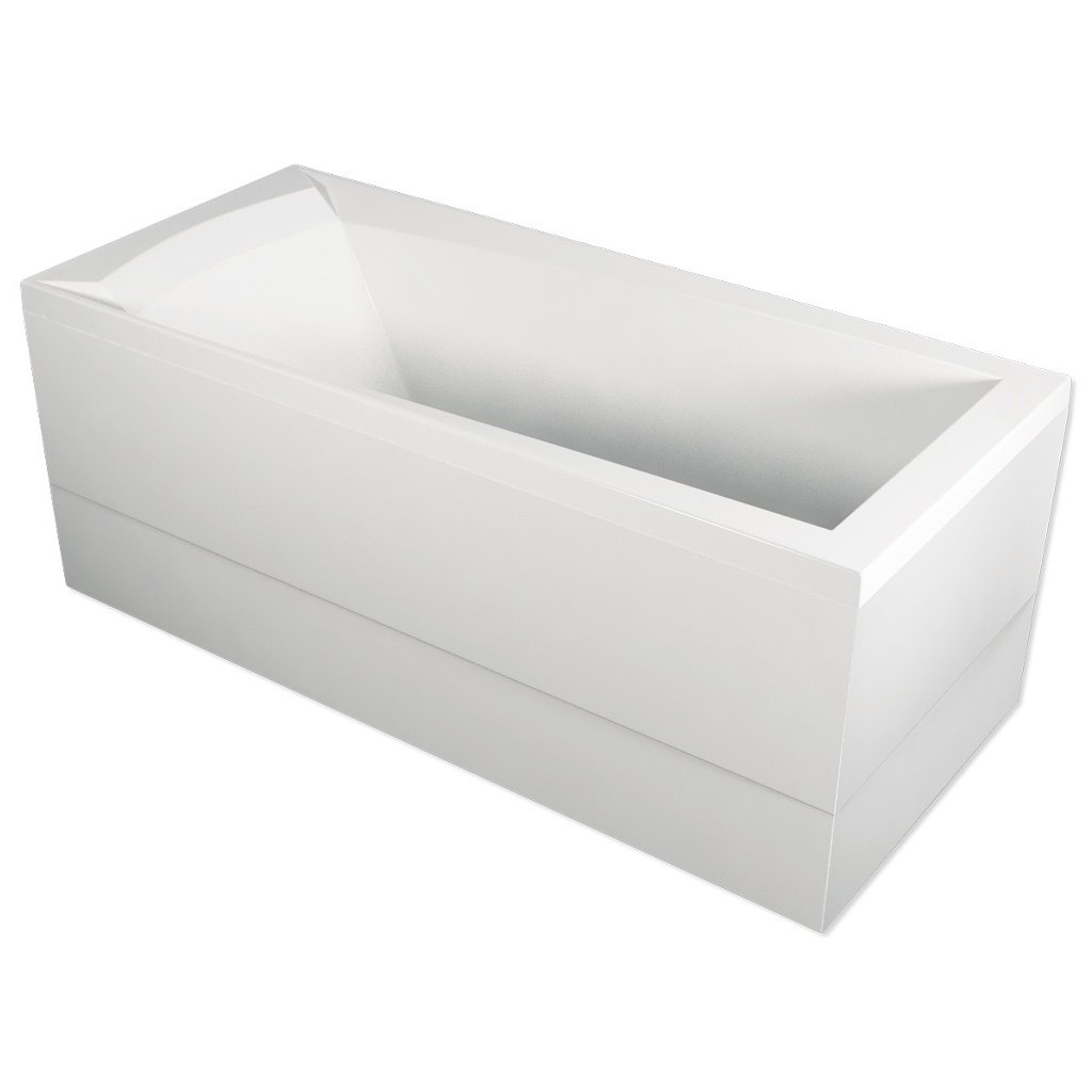 Teiko Obdélníková vana PORTA 160 PRAVÁ 160x76x50 cm / objem: 245 l - Obrázek 2