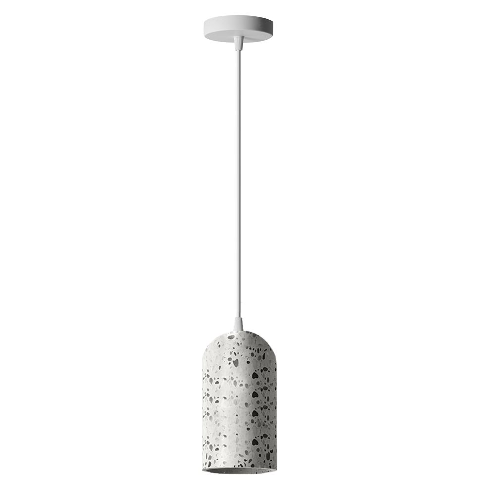Toolight Betonová závěsná stropní lampa APP996-1CP B WHITE - Obrázek 2