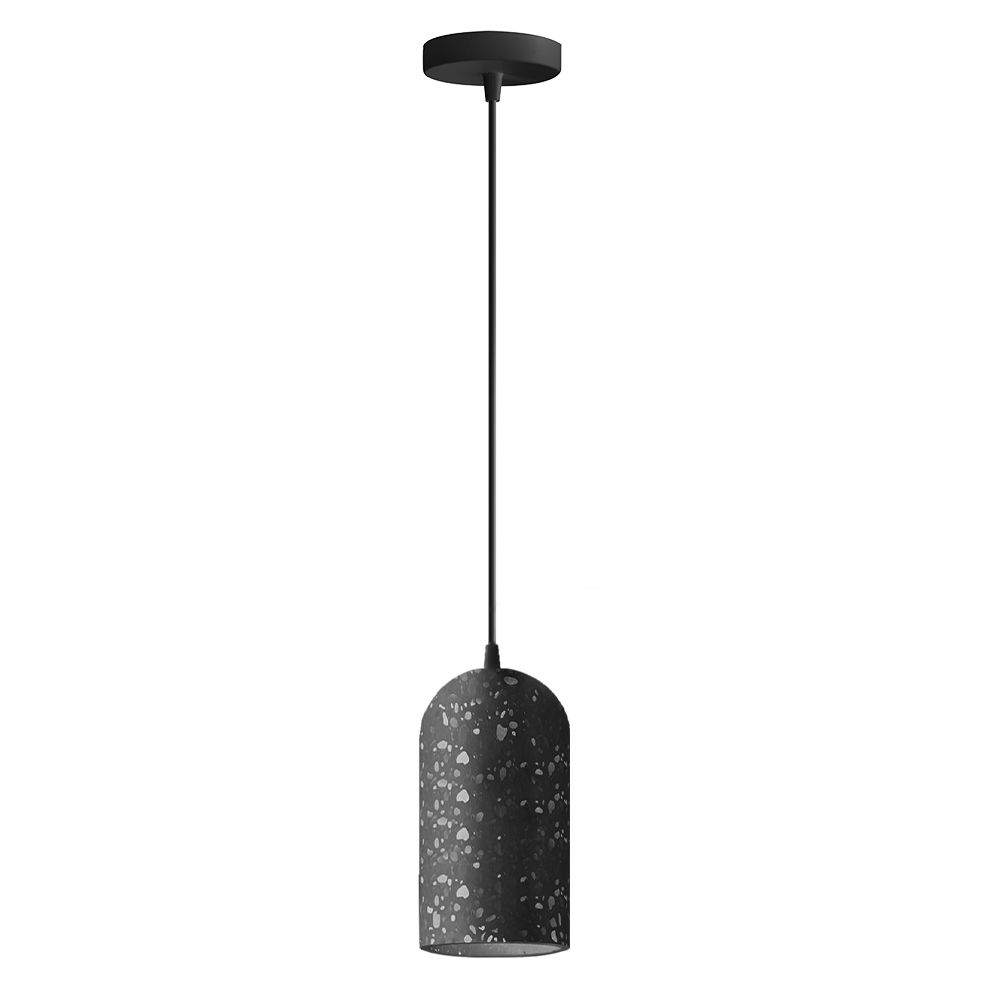 Toolight Betonová závěsná stropní lampa APP997-1CP B BLACK - Obrázek 2