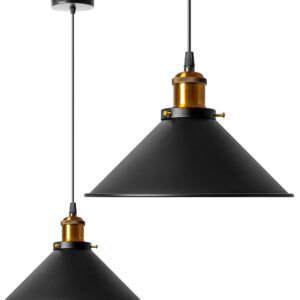 Toolight Černé stropní osvětlení OSW-00204 Porto