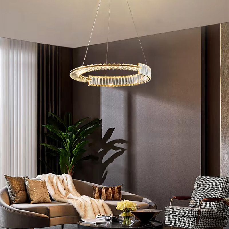 Toolight Designové LED osvětlení Crystal APP1526-CP40 GOLD - Obrázek 2