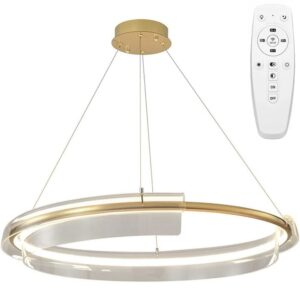 Toolight Designové LED osvětlení Crystal + dálkové ovládání LED APP1672-CP GOLD