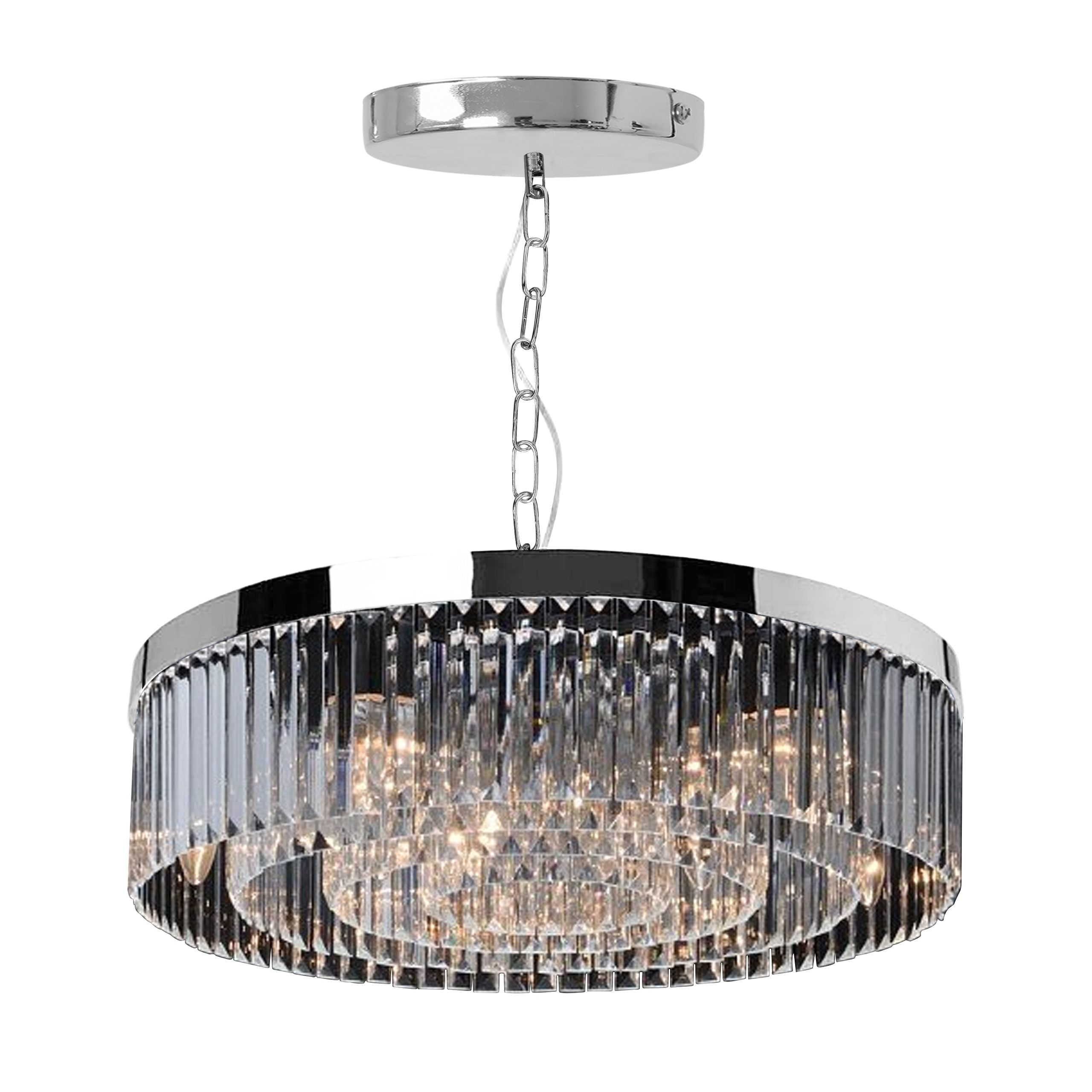 Toolight Designové osvětlení Crystal APP1532-8CP Chrome - Obrázek 2