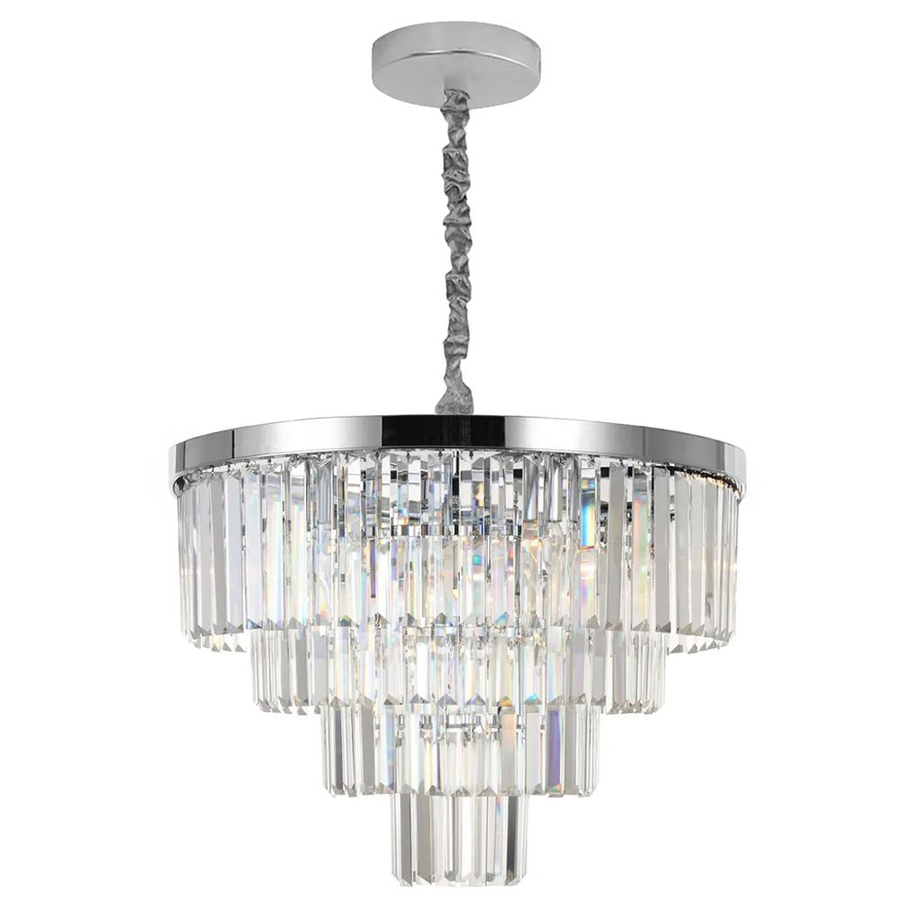 Toolight Designové osvětlení Crystal APP1534-8CP4 Chrome