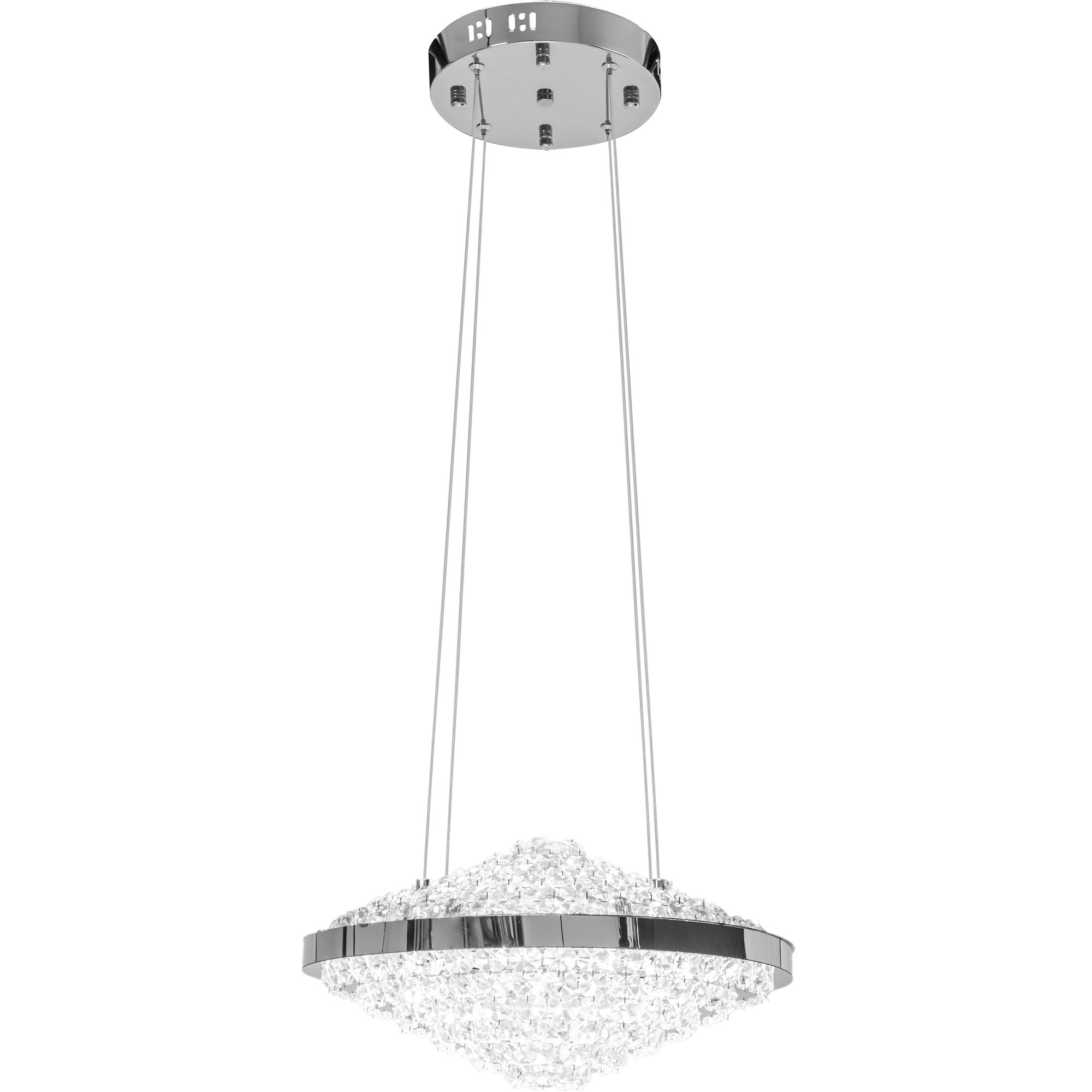 Toolight Křišťálová závěsná lampa s dálkovým ovládáním APP774-1CP - Obrázek 2