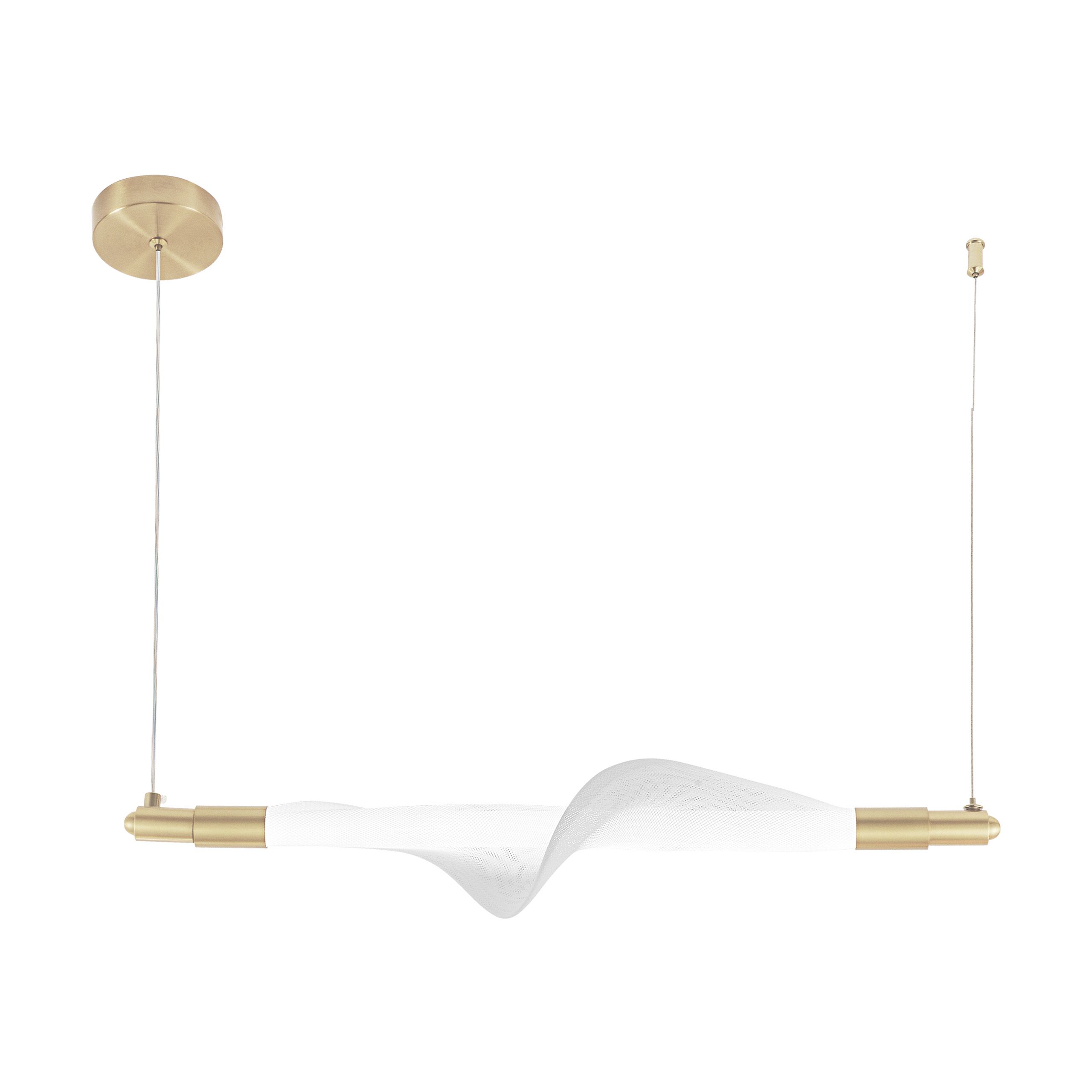 Toolight LED osvětlení Twister G011-CP zlatá/bílá