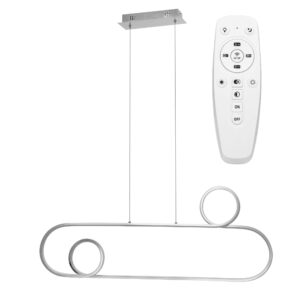 Toolight LED závěsné stropní svítidlo APP810-CP CHROM + dálkové ovládání